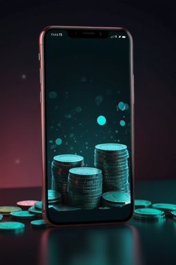 Móvil con la app de Amonbet
